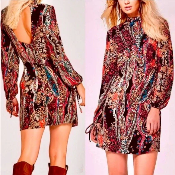 NWT Free People All Dolled Up Mini Dress - Picture 3 of 16